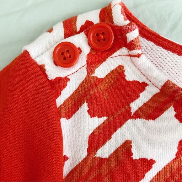 Orange Girls Dress w Pockets - Picture 3 of 7